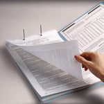 Top Tab Colored Fastener Folders, 0.75" Expansion, 2 Fasteners, Letter Size, Blue Exterior, 50/Box
