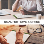 Earthwise By Ampad Recycled Writing Pad, Wide/legal Rule, Politex Green Headband, 50 White 8.5 X 11.75 Sheets, Dozen