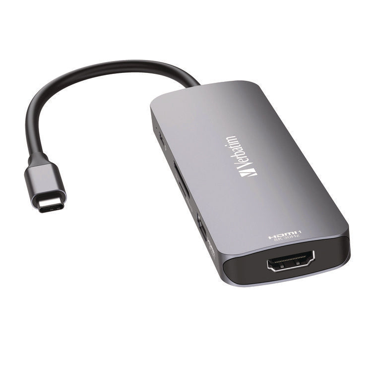 USB-C Pro Multiport Hub8 Port, Gray