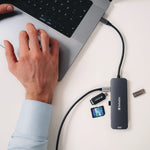 USB-C Pro Multiport Hub8 Port, Gray