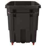 1 cu yd Light Duty Tilt Truck, 1,250 lb Capacity, Black