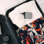 140 W 4-Port GaN Wall Charger, Black/Gray