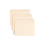 Manila File Jackets, 2-Ply Straight Tab, Letter Size, Manila, 100/box