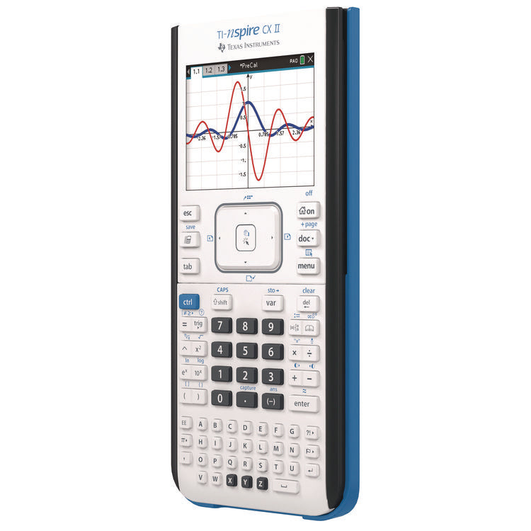 TI-Nspire CX II Graphing Calculator, 10-Digit LCD