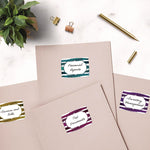 Ecofriendly Adhesive Name Badge Labels, 3.38 X 2.33, White, 80/pack