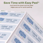 Ecofriendly Mailing Labels, Inkjet/laser Printers, 2 X 4, White, 10/sheet, 25 Sheets/pack