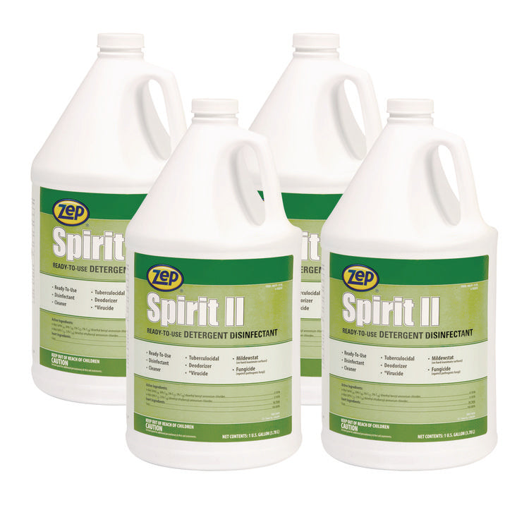 Spirit Ii Ready-To-Use Disinfectant, Citrus Scent, 1 Gal Bottle, 4/carton