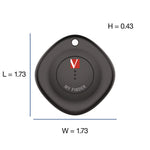 My Finder Bluetooth Tracker for Apple iOS, Black