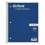 Coil-Lock Wirebound Notebook, 3-Hole Punched, Medium/College Rule, Randomly Assorted Covers, (100) 11 x 8.5 Sheets