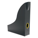 VARICOLOR Plastic Magazine Racks, 2.88w x 9.5d x 12h, Gray/Multicolor, 5/Pack