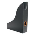 VARICOLOR Plastic Magazine Racks, 2.88w x 9.5d x 12h, Gray/Multicolor, 5/Pack