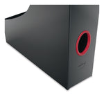 VARICOLOR Plastic Magazine Racks, 2.88w x 9.5d x 12h, Gray/Multicolor, 5/Pack