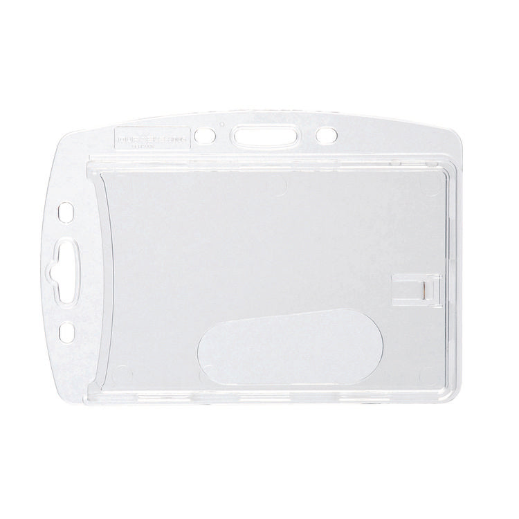 Replacement Card Holder, Vertical/horizontal, Polystyrene, 10/pack