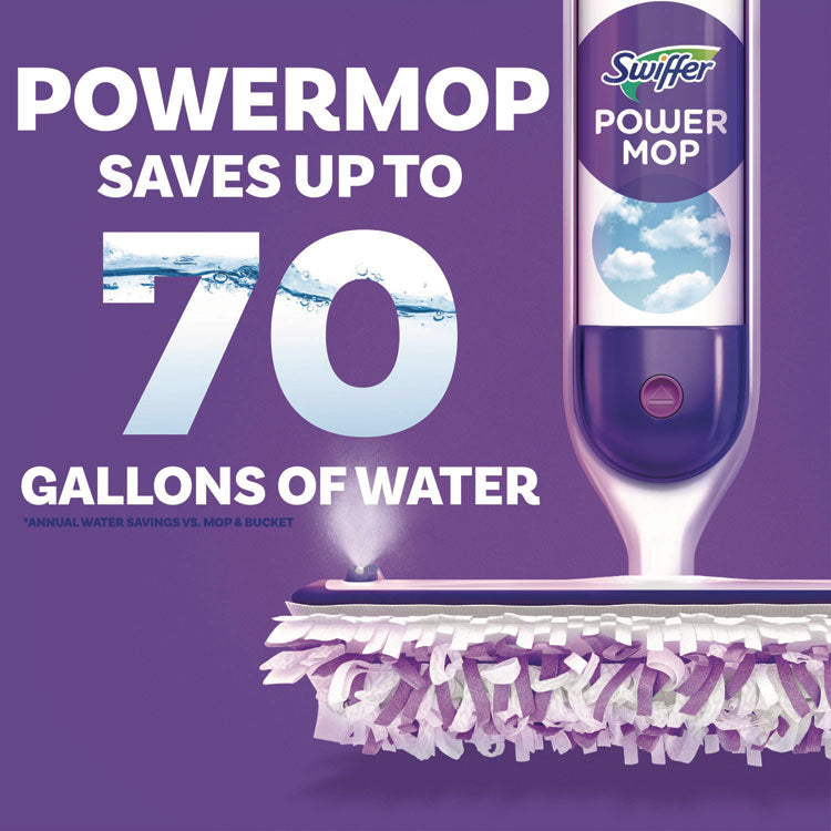 PowerMop Mopping Pads, 11.41 x 5.31, 11/Box, 2 Boxes/Carton