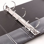 Economy Non-View Binder With Round Rings, 3 Rings, 3" Capacity, 11 X 8.5, Black, (4601)