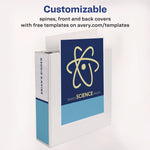 Heavy-Duty View Binder With Durahinge And Locking One Touch Ezd Rings, 3 Rings, 3" Capacity, 11 X 8.5, White