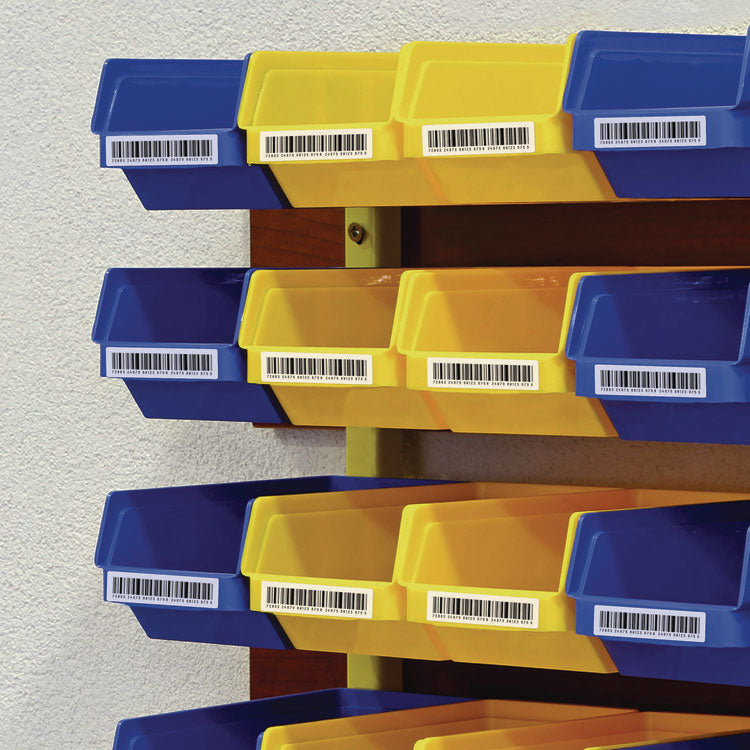 Dot Matrix Printer Mailing Labels, Pin-Fed Printers, 0.94 X 3.5, White, 5,000/box