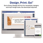 Dot Matrix Printer Mailing Labels, Pin-Fed Printers, 1.44 X 4, White, 5,000/box