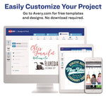 Printable Magnet Sheets, 8.5 X 11, White, 5/pack