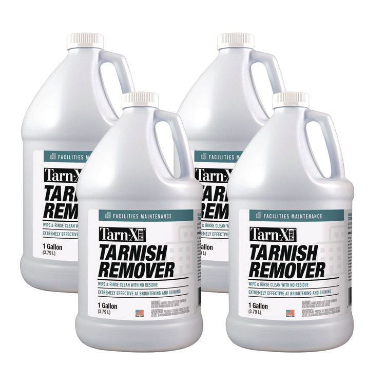 Tarnish Remover, 1 Gal Bottle, 4/Carton
