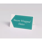 Small Tent Card, White, 3.5 x 2, 4 Cards/Sheet, 40 Sheets/Pack