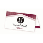 Small Tent Card, White, 3.5 x 2, 4 Cards/Sheet, 40 Sheets/Pack