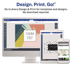 Printable Postcards, Laser, 80 lb, 4.25 x 5.5, Matte White, 200 Cards, 4 Cards/Sheet, 50 Sheets/Box