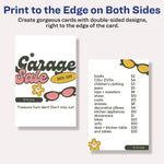 Printable Postcards, Inkjet, 80 lb, 4 x 6, Matte White, 100 Cards, 2 Cards/Sheet, 50 Sheets/Box