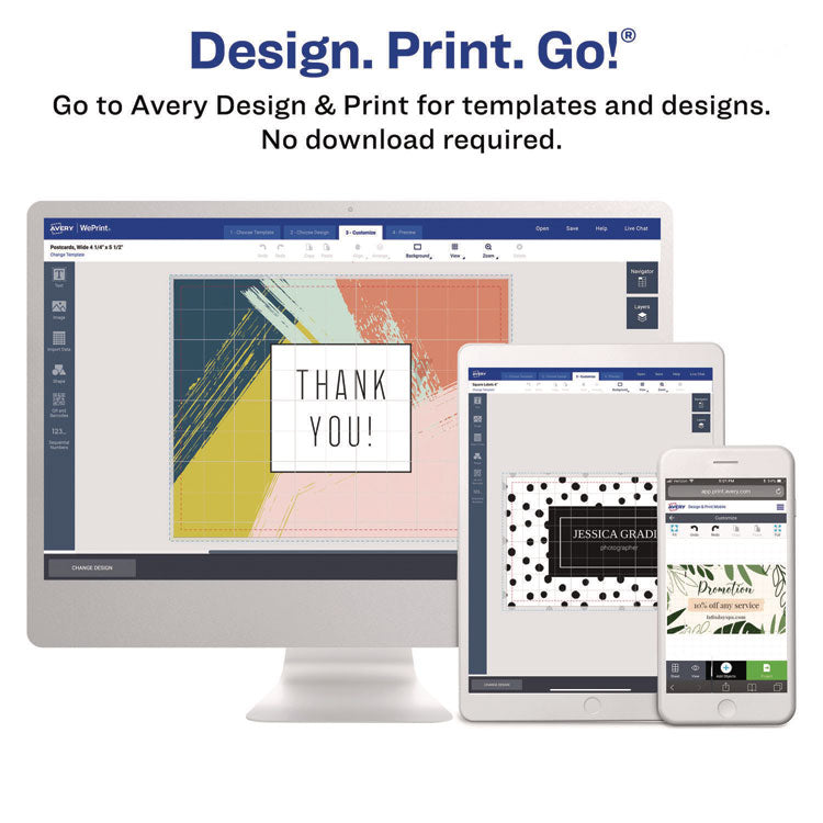 Photo-Quality Printable Postcards, Inkjet, 74 Lb, 4.25 X 5.5, Glossy White, 100 Cards, 4 Cards/sheet, 25 Sheets/pack