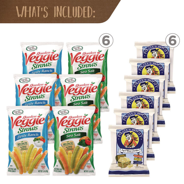 Big Healthy Snack Box, 61 Assorted Snacks/Box