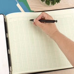 Accounting Sheets, 24 Columns, 11 X 14, Green, Loose Sheet, 100/pack