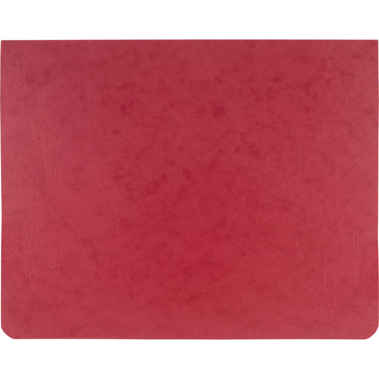 Presstex Covers With Storage Hooks, 2 Posts, 6" Capacity, 11 X 8.5, Executive Red