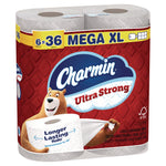 Ultra Strong Bathroom Tissue, Septic Safe, 2-Ply, White, 330 Sheets/Roll, 6 Rolls/Pack, 3 Packs/Carton