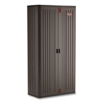 Mega Tall Storage Cabinet, 40 x 20.25 x 80.25, Gray