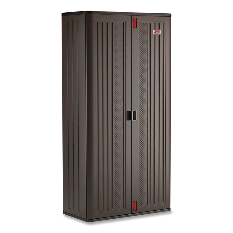 Mega Tall Storage Cabinet, 40 x 20.25 x 80.25, Gray