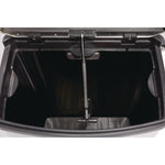 Slim Jim Stainless Steel Step-On Container, Front Step Style, 24 gal, Stainless Steel, Black