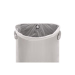 Refine Series Waste Receptacle, 21 gal, Plastic/Stainless Steel