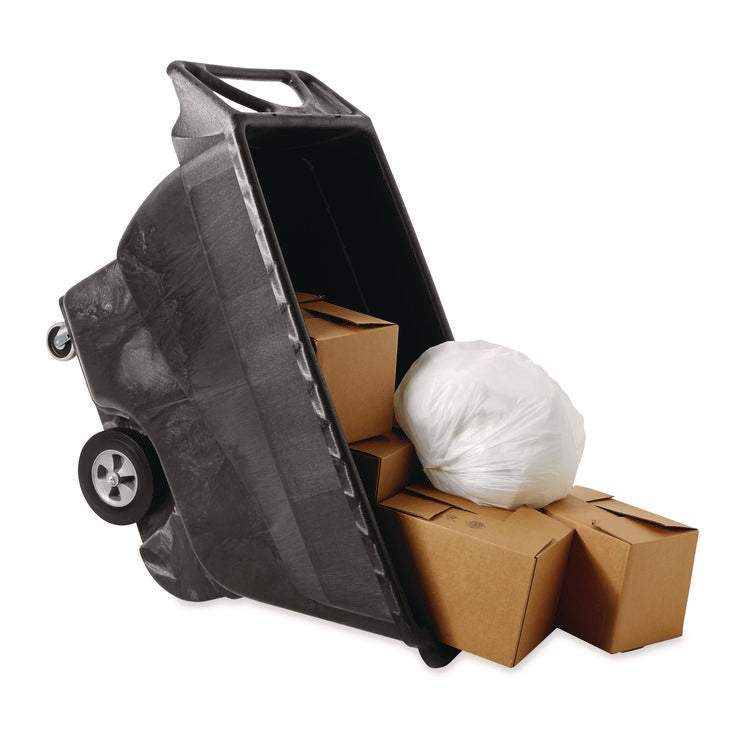 1 cu yd Structural Foam Tilt Truck, Standard Duty, 1,250 lb Capacity, Black