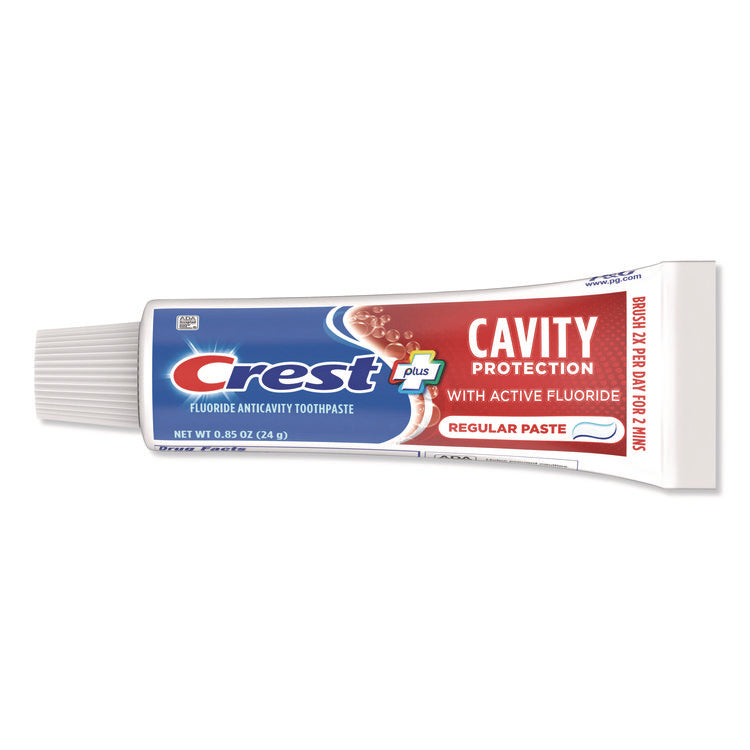 Cavity Protection Toothpaste, Personal Size, 0.85 oz Tube, 240/Carton