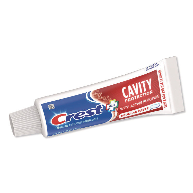 Cavity Protection Toothpaste, Personal Size, 0.85 oz Tube, 240/Carton