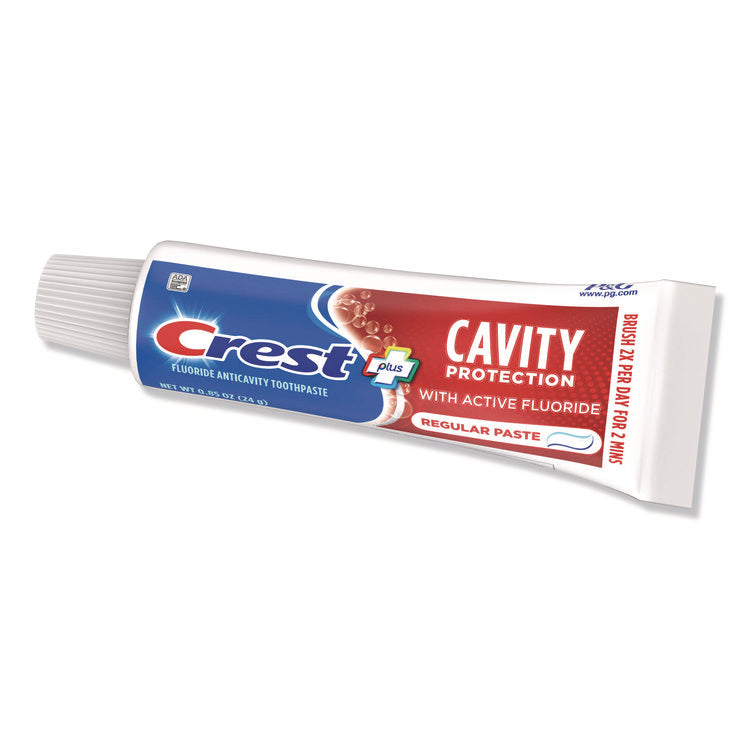 Cavity Protection Toothpaste, Personal Size, 0.85 oz Tube, 240/Carton