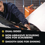 Safety Towels, 1-Ply, 10 x 11.75, White, Unscented, 75/Canister