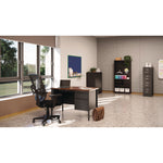 Economy Assembled Storage Cabinets, 3 Shelves, 36" x 18" x 42", Black