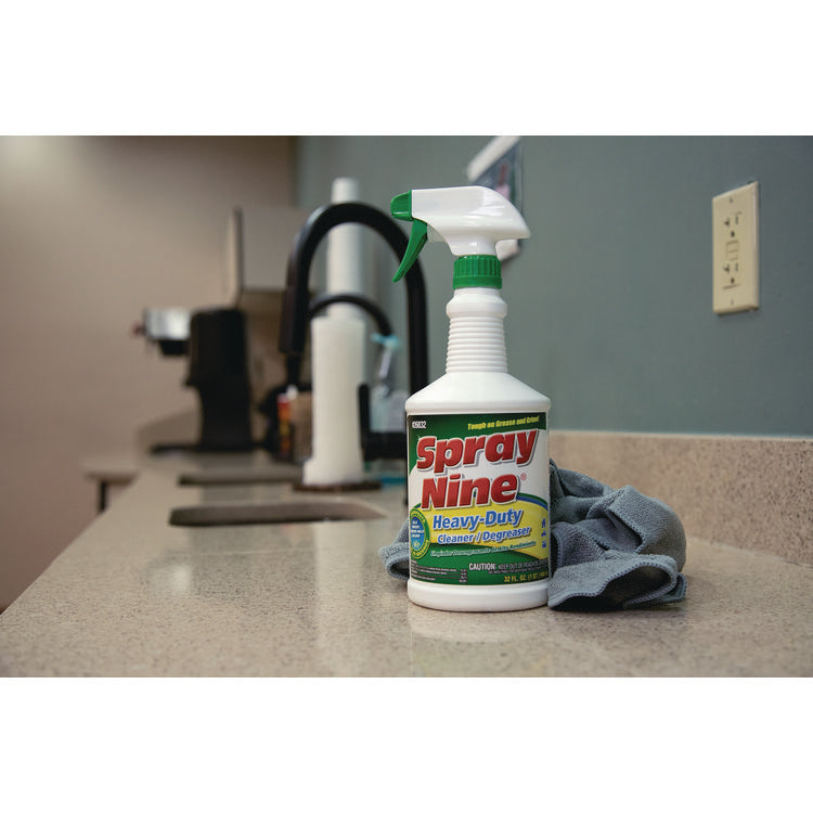 Heavy Duty Cleaner/degreaser/disinfectant, Citrus Scent, 32 Oz, Trigger Spray Bottle, 12/carton