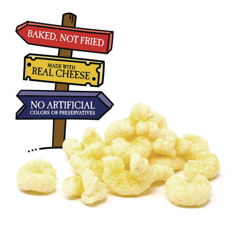Puffs, Aged White Cheddar, 0.5 oz Bag, 36/Box