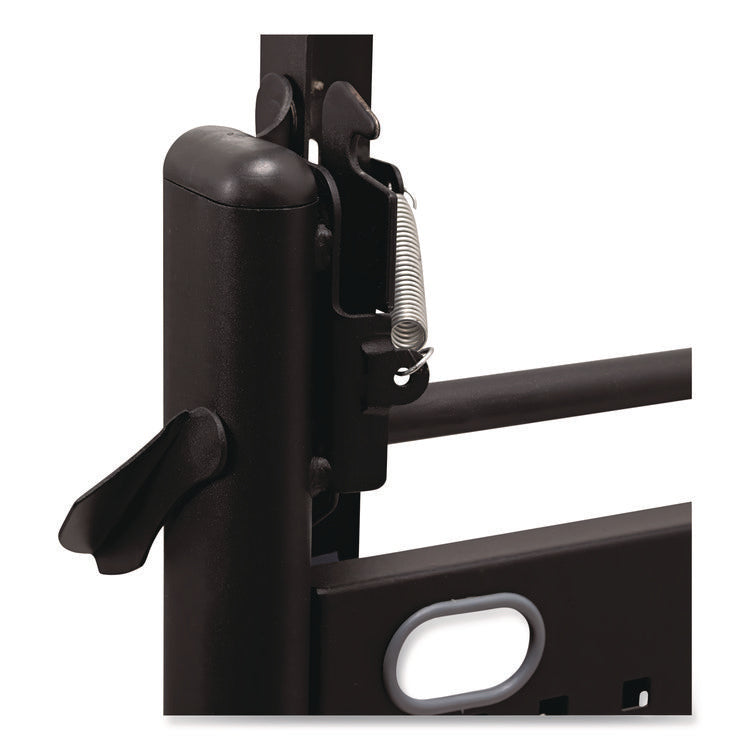 Alera Valencia Flip Training Table Base, Modesty Panel, 28.5w x 19.75d x 28.5h, Black