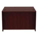 Alera Valencia Series Straight Front Desk Shell, 47.25" X 29.5" X 29.63", Mahogany