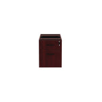 Alera Valencia Series Hanging Pedestal File, Left/right, 2-Drawers: Box/file, Legal/letter, Mahogany, 15.63" X 20.5" X 19.25"
