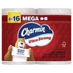 Ultra Strong Bathroom Tissue, Septic Safe, 2-Ply, White, 220 Sheet/Roll, 4/Pack, 8 Packs/Carton