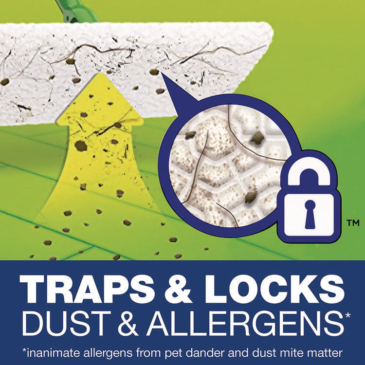 Max/XL Dry Refill Cloths, 17.88 x 10, White, 16/Box, 6 Boxes/Carton